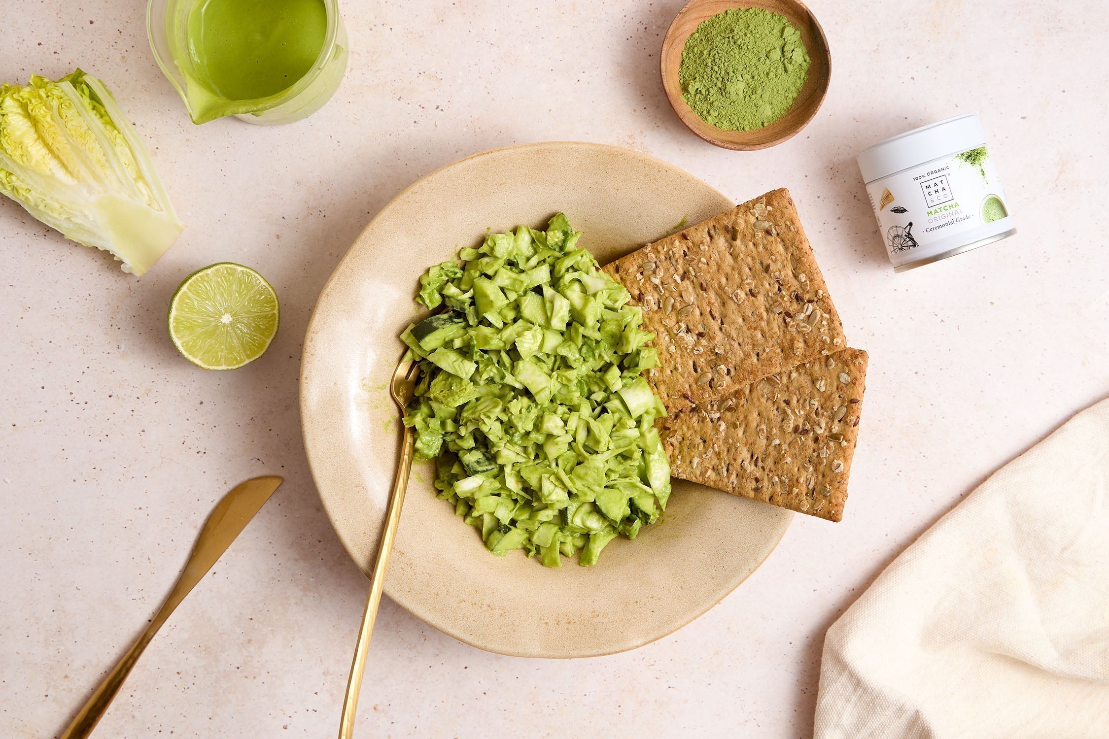 Green Goddess salad with a matcha twist – Matcha & CO