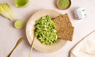 Green Goddess salad with a matcha twist